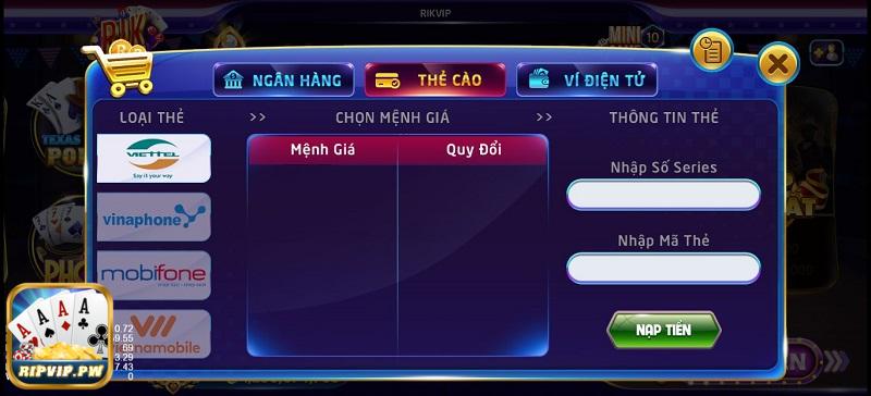 Người chơi có thể nhận giftcode qua thẻ cào