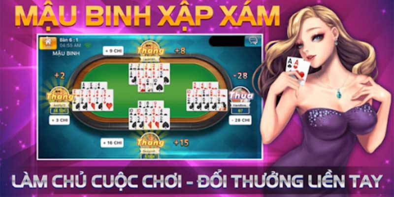 Cách chơi mậu binh - Đọc và sắp xếp bài