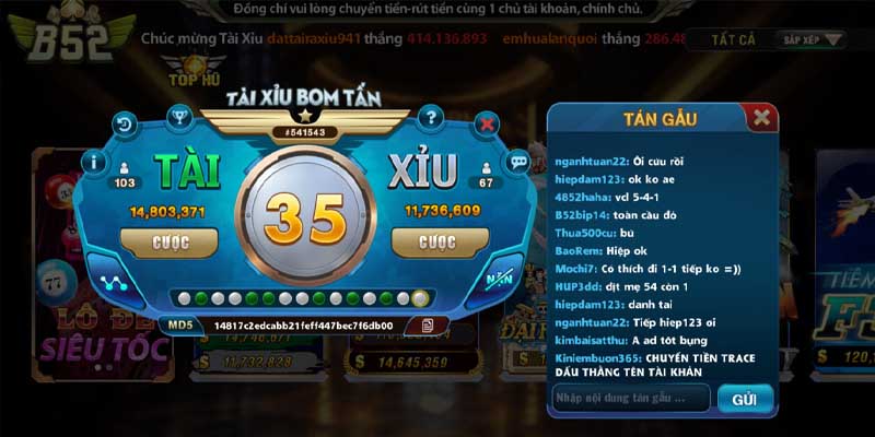 Tài xỉu b52 - Tìm hiểu về game cược